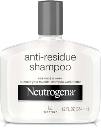 Picture of Neutrogena Anti-Residue Clarifying Shampoo, Gentle Non-Irritating Clarifying Shampoo to Remove Hair Build-Up & Residue, 12 fl. oz