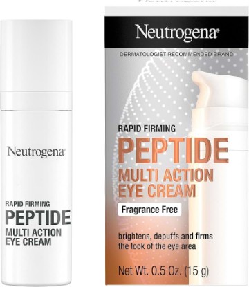 Picture of Neutrogena Rapid Firming Peptide Eye Cream: Depuffing, Brightening, Hydrating, Fragrance-Free, 0.5 fl. oz