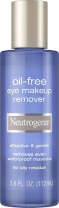 Picture of Neutrogena Gentle Oil-Free Eye Makeup Remover & Cleanser, 3.8 fl oz | Sensitive Eyes, Waterproof Mascara, Dermatologist & Ophthalmologist Tested