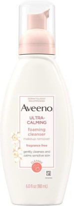 Picture of Aveeno Cleansers Ultra-Calming Foaming Cleanser Pump, 6 fl oz