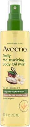 Picture of Aveeno Daily Moisturizing Body Oil Mist, Cocoa Butter Vanilla Scent, 6.7 fl. oz