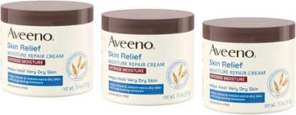 Picture of Aveeno Skin Relief Intense Moisture Repair Cream, 11 oz (Pack of 3)