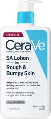 Picture of CeraVe Salicylic Acid Lotion, Body Lotion for Rough & Bumpy Skin, 19oz | Smoothes Rough, Bumpy Skin with Vitamin D, Hyaluronic Acid and Lactic Acid In a Fragrance Free, Allergy Tested Formula