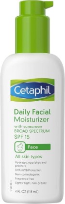 Picture of Cetaphil Daily Facial Moisturizer SPF 15 4 oz (Pack of 5)