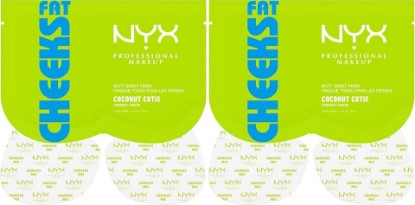 Picture of NYX PROFESSIONAL MAKEUP Fat Oil Fat Cheeks Butt Mask, Softening and Smoothing Body Care Sheet Mask For Supple Skin, Coconut Cutie Scent, Vegan & Cruelty-Free (Pack of 2)