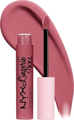 Picture of NYX PROFESSIONAL MAKEUP Lip Lingerie XXL Matte Liquid Lipstick Bundle - Push-d Up (Muted Pink) & Flaunt It (Dusty Pink)