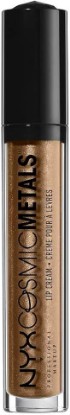 Picture of NYX PROFESSIONAL MAKEUP Cosmic Metals Lip Cream, Liquid Lipstick, Celestial, 0.13 Fluid Ounce (CMLC13)