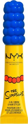 Picture of NYX PROFESSIONAL MAKEUP Marge Simpson Mega Glue, 2-in-1 Eyebrow Gel & Hair Taming Wand With Slick and Strong Hold, The Simpsons Collaboration, Vegan & Cruelty-Free