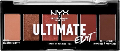 Picture of NYX PROFESSIONAL MAKEUP Ultimate Edit Mini Shadow Palette, Eyeshadow Palette - Warm Neutrals