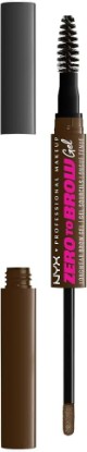Picture of NYX PROFESSIONAL MAKEUP Zero to Brow, Longwear Eyebrow Gel, Chocolate