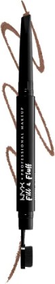 Picture of NYX PROFESSIONAL MAKEUP Fill & Fluff Eyebrow Pomade Pencil, Auburn