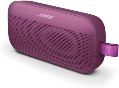 Picture of Bose SoundLink Flex Bluetooth Speaker (2nd Gen) - Portable Outdoor Speaker with Hi-Fi Audio, Waterproof and Dustproof, USB-C, Up to 12 Hours Battery Life, Rosewood Mauve - Limited Edition Color