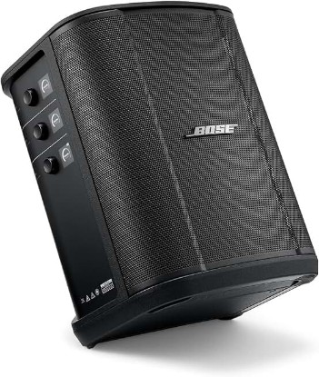 Picture of Bose S1 Pro+ All-in-One PA Speaker - Powered, Wireless PA System, Multiple Positioning Options, Ergonomic Carry Handle, Up to 11 Hours of Playtime, Black