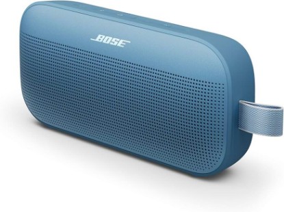 Picture of Bose SoundLink Flex Bluetooth Speaker (2nd Gen) - Portable Outdoor Speaker with Hi-Fi Audio, Waterproof and Dustproof, USB-C, Up to 12 Hours Battery Life, Blue Dusk