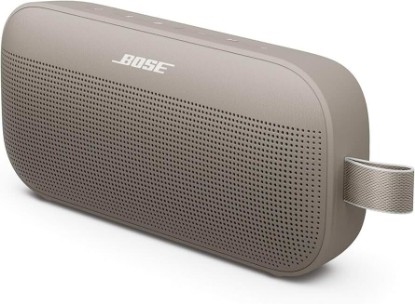 Picture of Bose SoundLink Flex Bluetooth Speaker (2nd Gen) - Portable Outdoor Speaker with Hi-Fi Audio, Waterproof and Dustproof, USB-C, Up to 12 Hours Battery Life, Sandstone