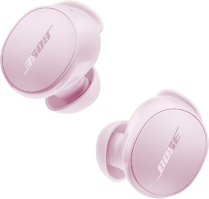 Picture of Bose QuietComfort Earbuds - True Wireless Bluetooth Earbuds with Active Noise Cancellation and Mic, USB-C Charging, IPX4 Rating, Up to 8.5 Hours of Playtime, Petal Pink - Limited Edition Color
