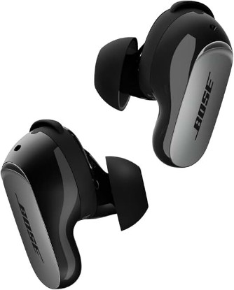 Picture of Bose QuietComfort Ultra Earbuds (2nd Gen) - Wireless Noise Cancelling Earbuds with Mic, Immersive Audio, USB-C Charging, Up to 6 Hours Battery, IPX4 Rating, Black