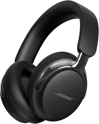 Picture of Bose QuietComfort Ultra Bluetooth Headphones (2nd Gen), Wireless Headphones with Spatial Audio, Over Ear Noise Cancelling with Mic, Up to 30 Hours of Play time, Black