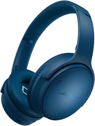 Picture of Bose QuietComfort Headphones - Wireless Bluetooth Headphones, Active Over Ear Noise Cancelling and Mic, USB-C Charging, Deep Bass, Up to 24 Hours of Playtime, Twilight Blue - Limited Edition Color | Wireless Bluetooth, Active Over-Ear Noise-canceling and Mic, USB-C Charging, Deep Bass, Up to 24 Hours of Playtime
