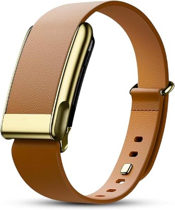 Picture of DADO Luxe Tapered Leather Replacement Band Compatible with WHOOP 5.0, One, Peak, and Life Fitness Tracker – Durable & Comfortable | Not for Whoop Gen 4