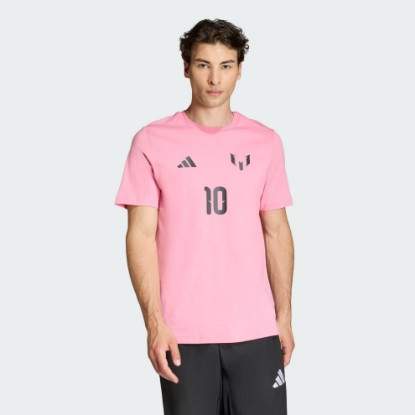 Pink MESSI NAME&NUMBER GRAPHIC T-SHIRT
