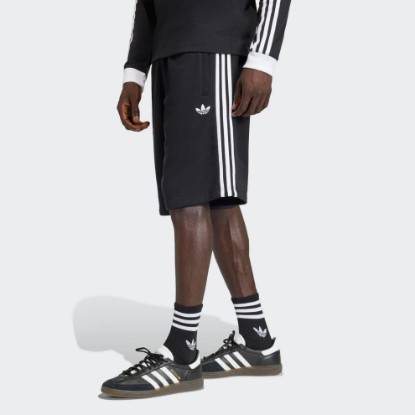 Black 3-STRIPES SHORTS