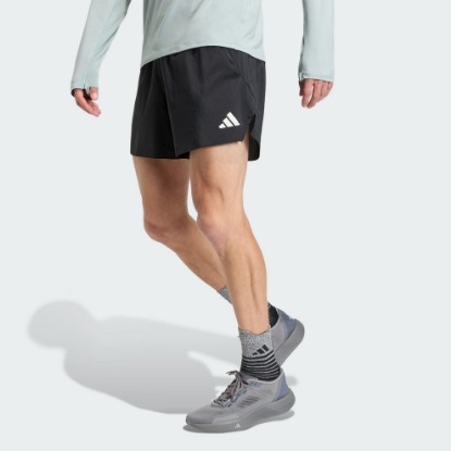 Black ADI365 Running Iconic Shorts