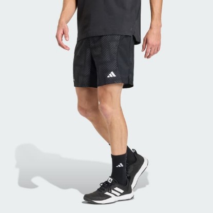 Tech Intensity AOP Shorts - Black