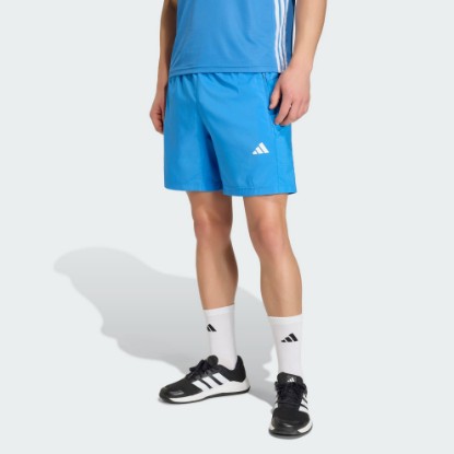 Blue WORKOUT ESSENTIALS BASE WOVEN SHORT