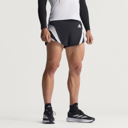 Black Adizero Archive Running Gel Short
