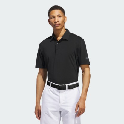 Black Ultimate365 Solid Polo Shirt