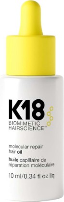 Picture of K18 Molecular Repair Hair Oil, Weightless Oil for Stronger, Healthier Hair, Suitable For All Hair Types