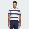 White ULTIMATE365+ JUMBO STRIPE CLIMACOOL POLO SHIRT