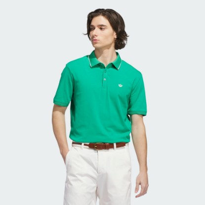 Green Originals Twistknit Trefoil Polo Shirt