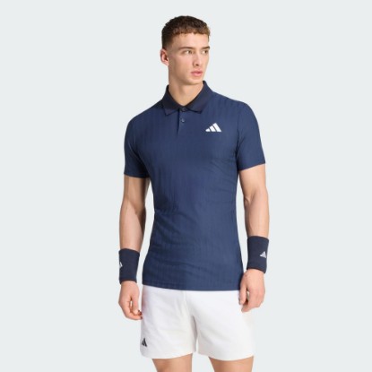 Blue TENNIS CLIMACOOL+ AIRCHILL FREELIFT POLO SHIRT
