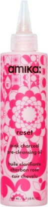 Picture of amika Reset Pink Charcoal Scalp Cleansing Oil Unisex 6.7 oz (Pack of 1)