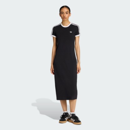 Black 3 STRIPES DRESS (SLIM)