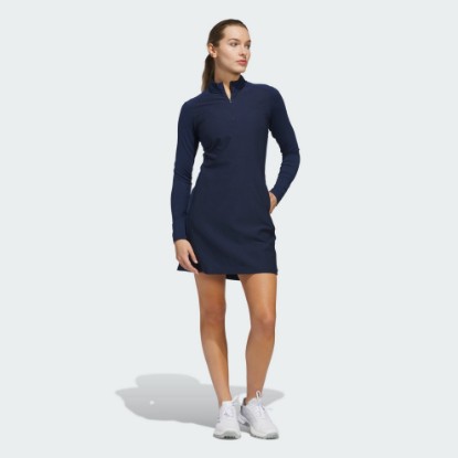 Blue Ultimate365 Long Sleeve Dress
