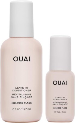 Picture of OUAI Multitasking Leave In Conditioner Spray Set, Melrose Place Scent, 2 Pack, 6 oz, 1.5 oz
