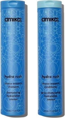 Picture of amika hydro rush intense moisture shampoo with hyaluronic acid