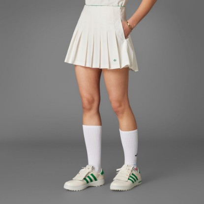White Originals Pleated Skort