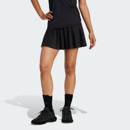 Black Club pleated skirt