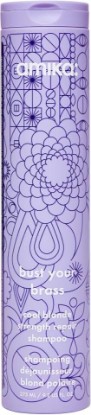 Picture of amika bust your brass cool blonde strength repair shampoo