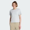 Grey Essentials Small Logo Cotton Tee