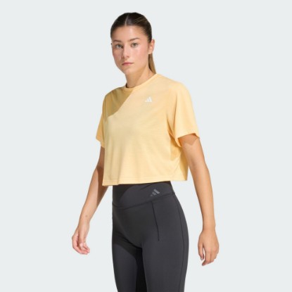 Orange Train Essentials Boxy Workout Tee