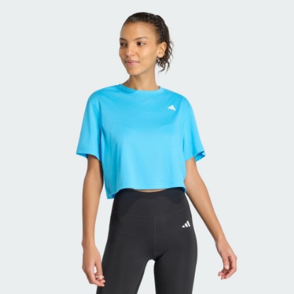 Blue Train Essentials Boxy Workout Tee