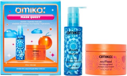 Picture of amika mask quest: nourish + hydrate mask set