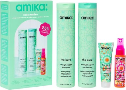 Picture of amika Mane menders Strength Repair Wash + Care Set