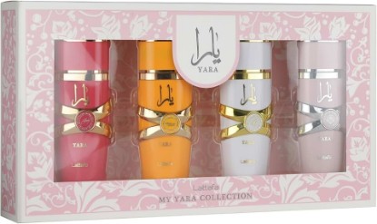 Picture of Lattafa My Yara Collection – 4 × 25 ml Eau de Parfum Gift Set for Women (Yara + Yara Moi + Yara Tous + Yara Candy)