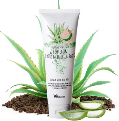 Picture of Elizavecca Milky Piggy Herb Soul Hydro Aqua Jella Pack | Not Tested on Animals, No Parabens